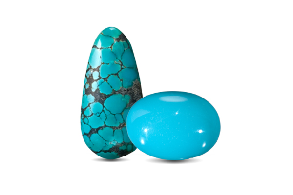 Turquois chế tác cabochon 
